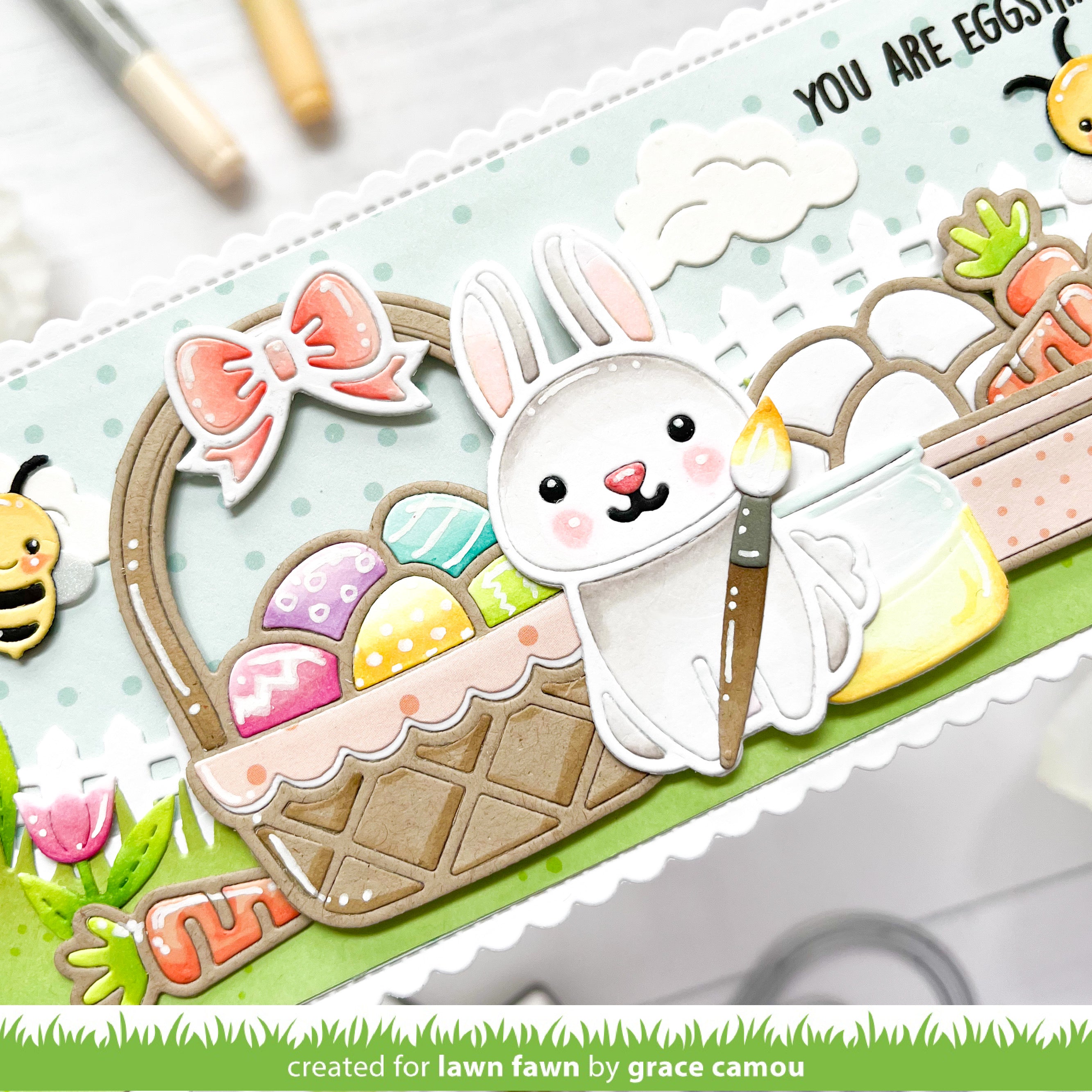 eggcellent easter basket – Lawn Fawn
