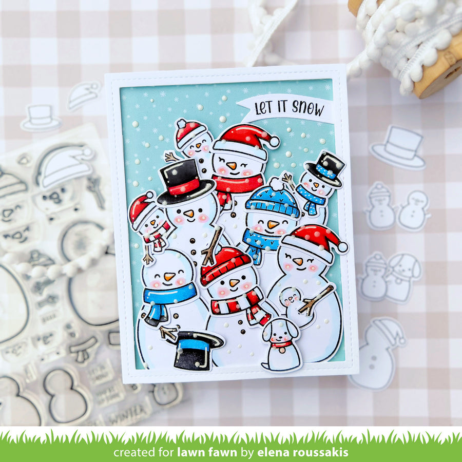 frosty family – Lawn Fawn