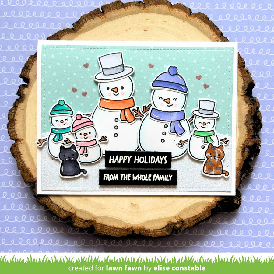 frosty family – Lawn Fawn