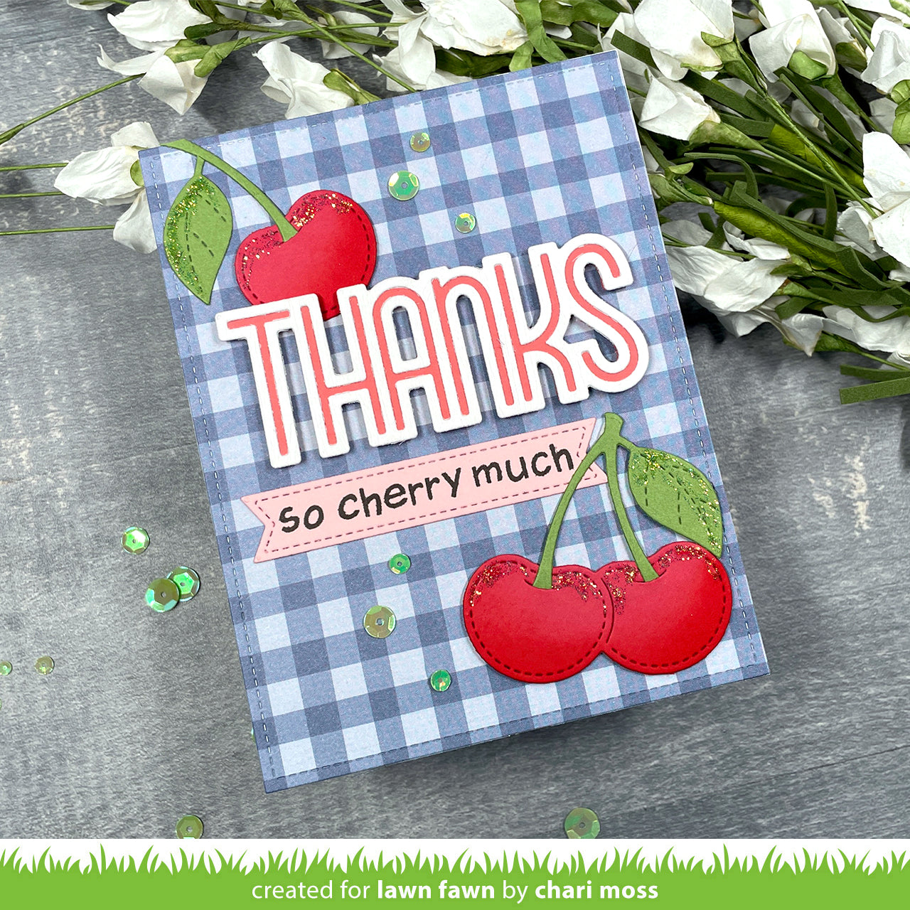 cheery cherries – Lawn Fawn