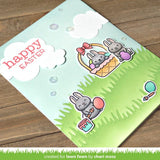 grassy hillside stencils