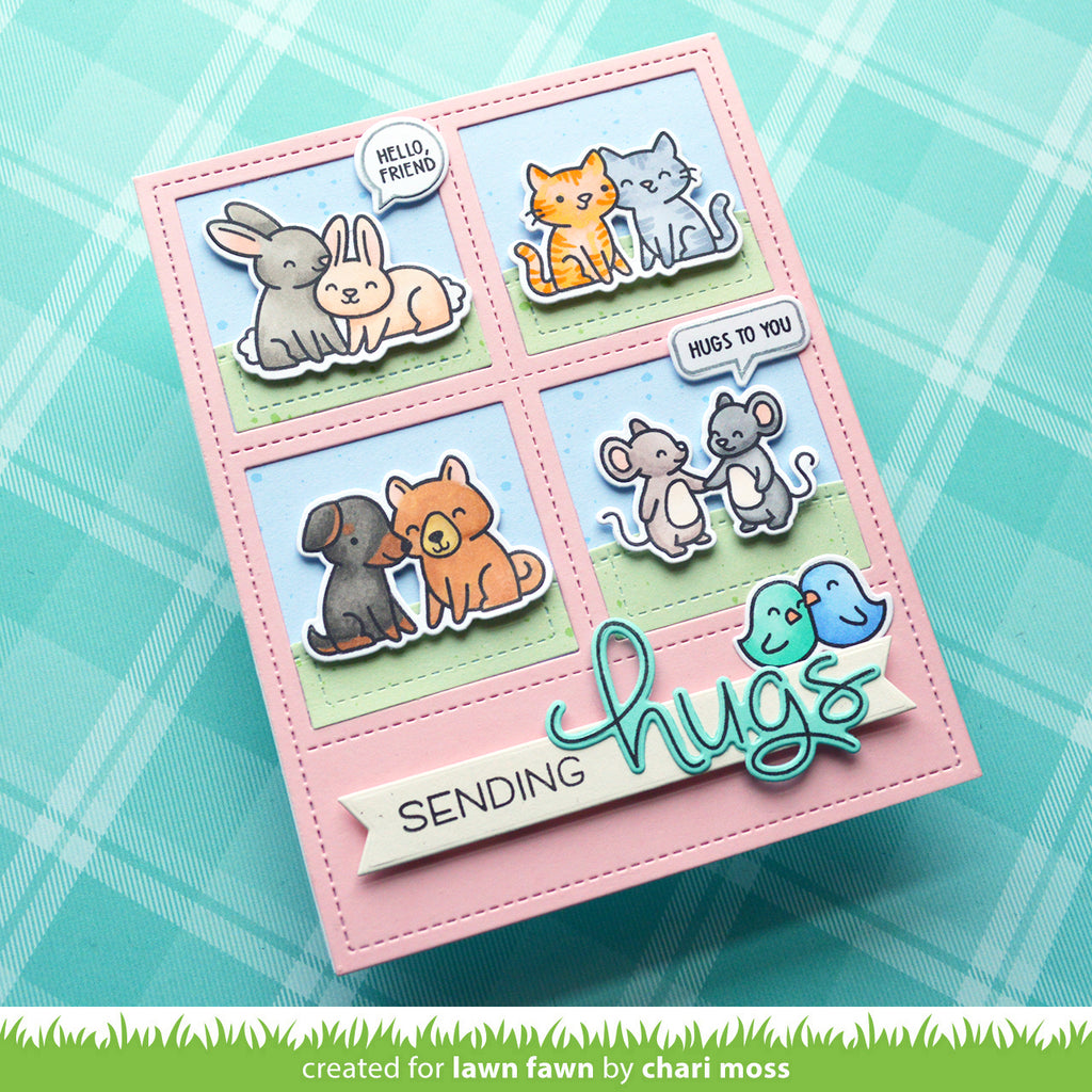 outside in stitched speech bubbles – Lawn Fawn outside in stitched speech bubbles – Lawn Fawn