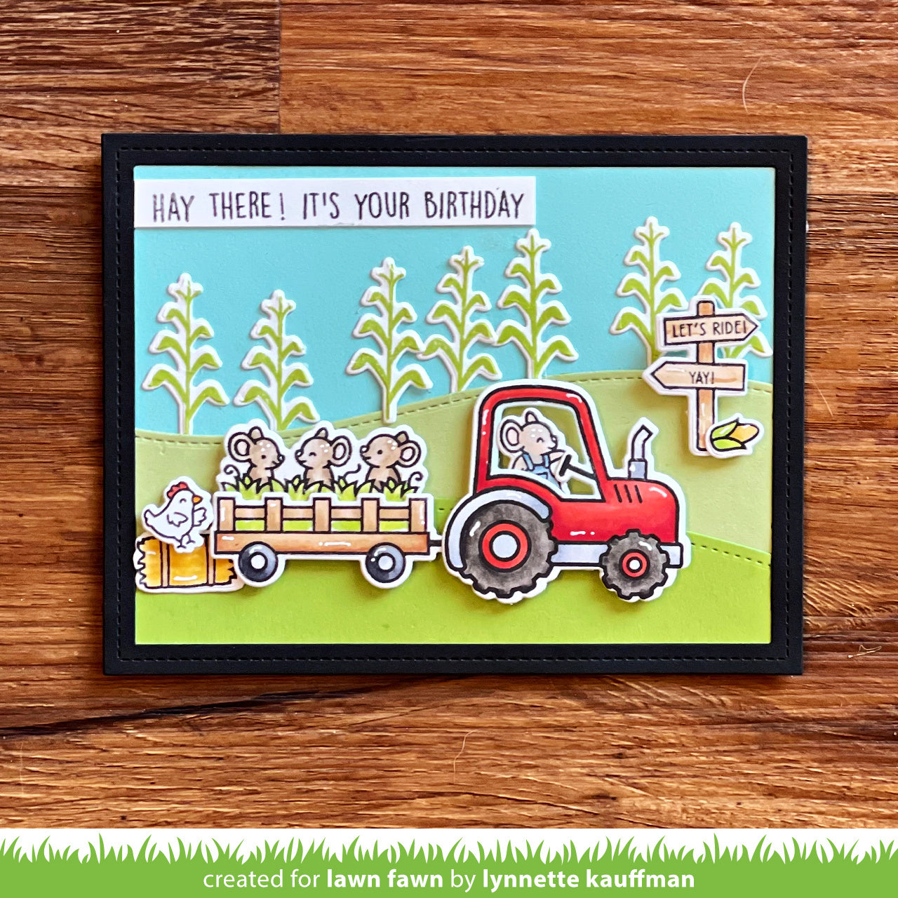Hay There Fall hay there, hayrides! | Lawn Fawn