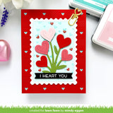 checkered hearts backdrop: portrait