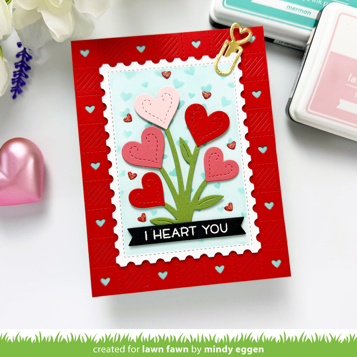 postage rectangle stackables