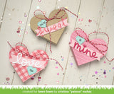 heart pouch dotted hearts add-on