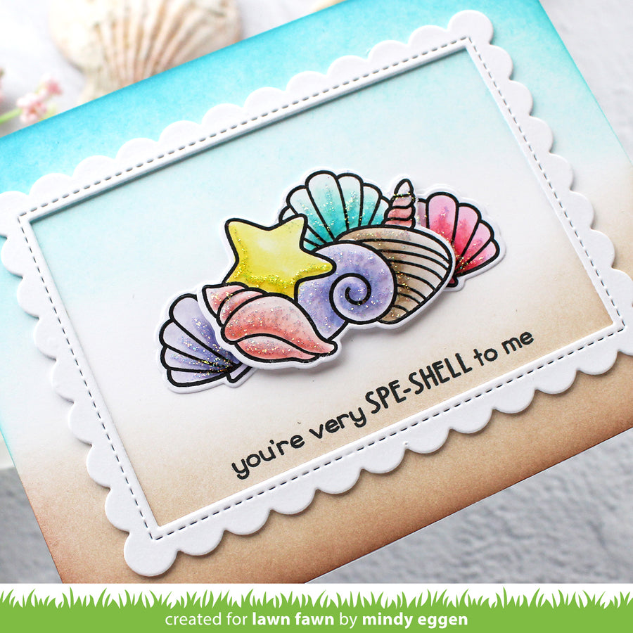 how you bean? seashell add-on – Lawn Fawn