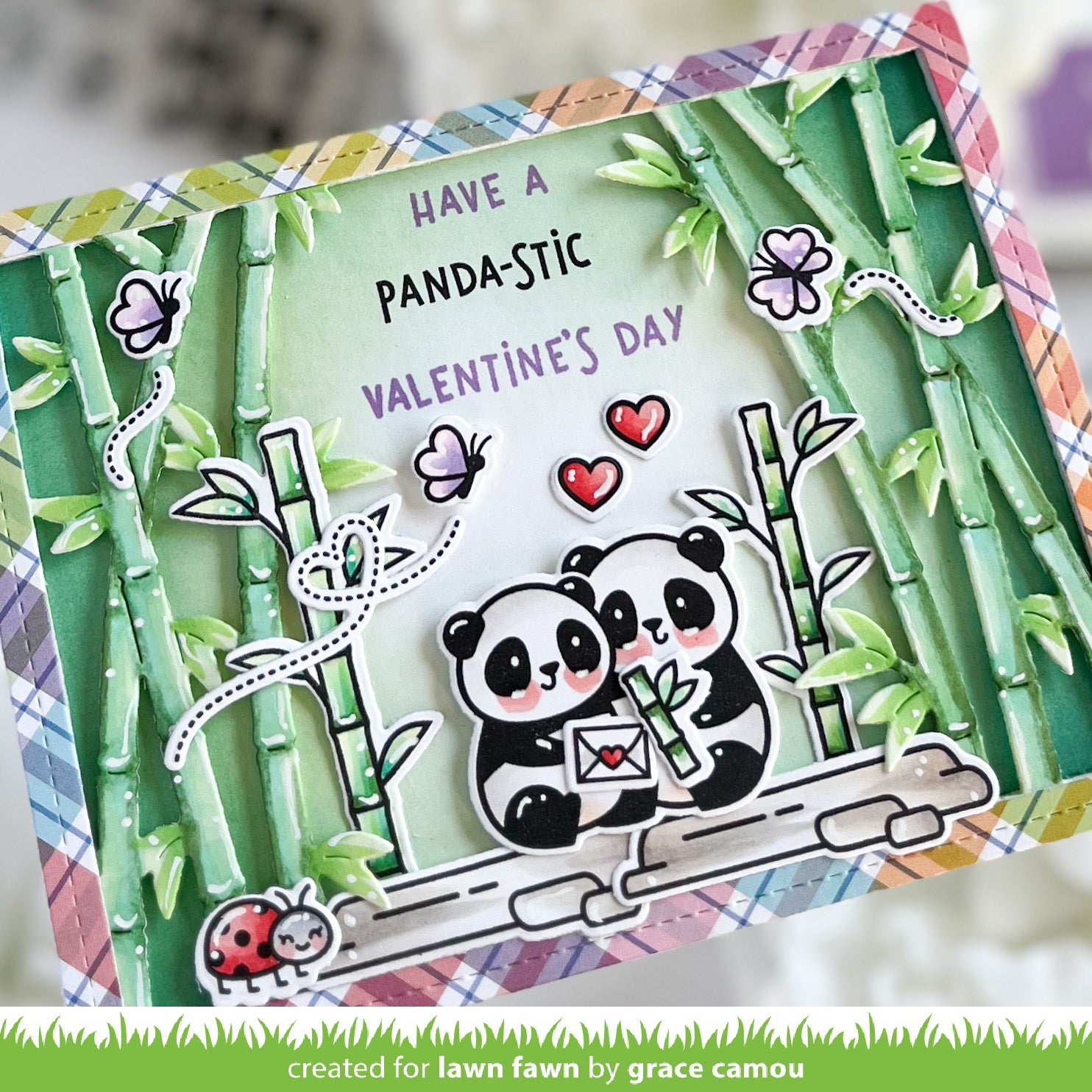 i heart pandas – Lawn Fawn