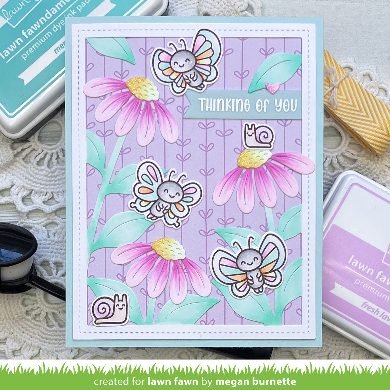 big blossom backdrop: portrait – Lawn Fawn