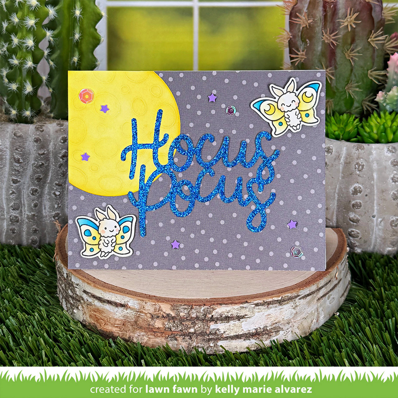アルバム・スクラップ Sizzix Bigz Die Hocus Pocus 660962 giant hocus pocus – Lawn Fawn