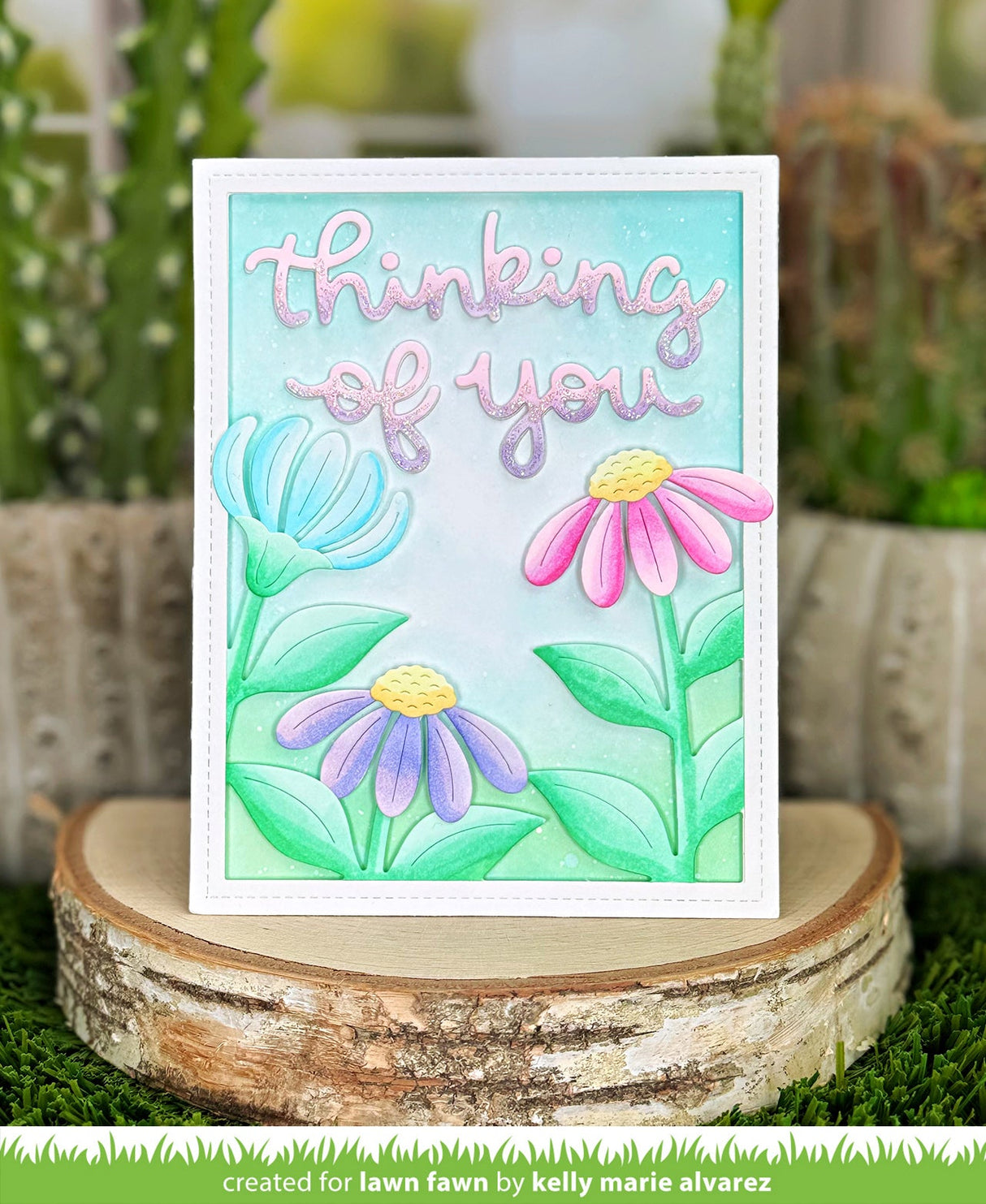 big blossom backdrop: portrait