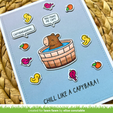 chill, capybara! kids cardmaking kit