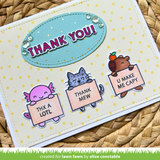 critter thank yous kids cardmaking kit: mini