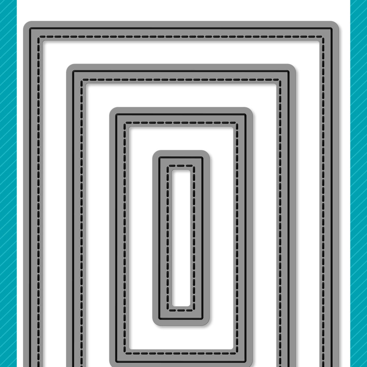 large stitched 4 bar rectangles – Lawn Fawn