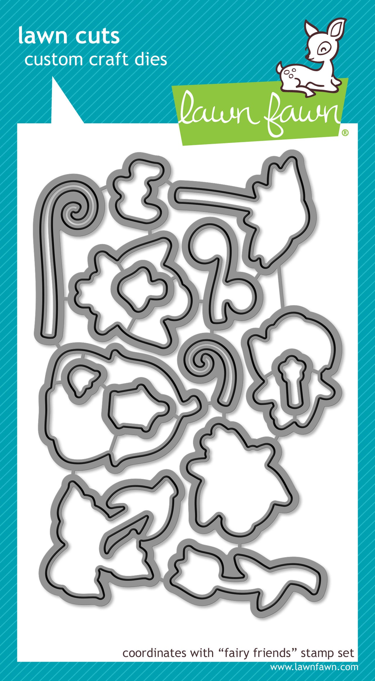 fairy friends lawn cuts – Lawn Fawn