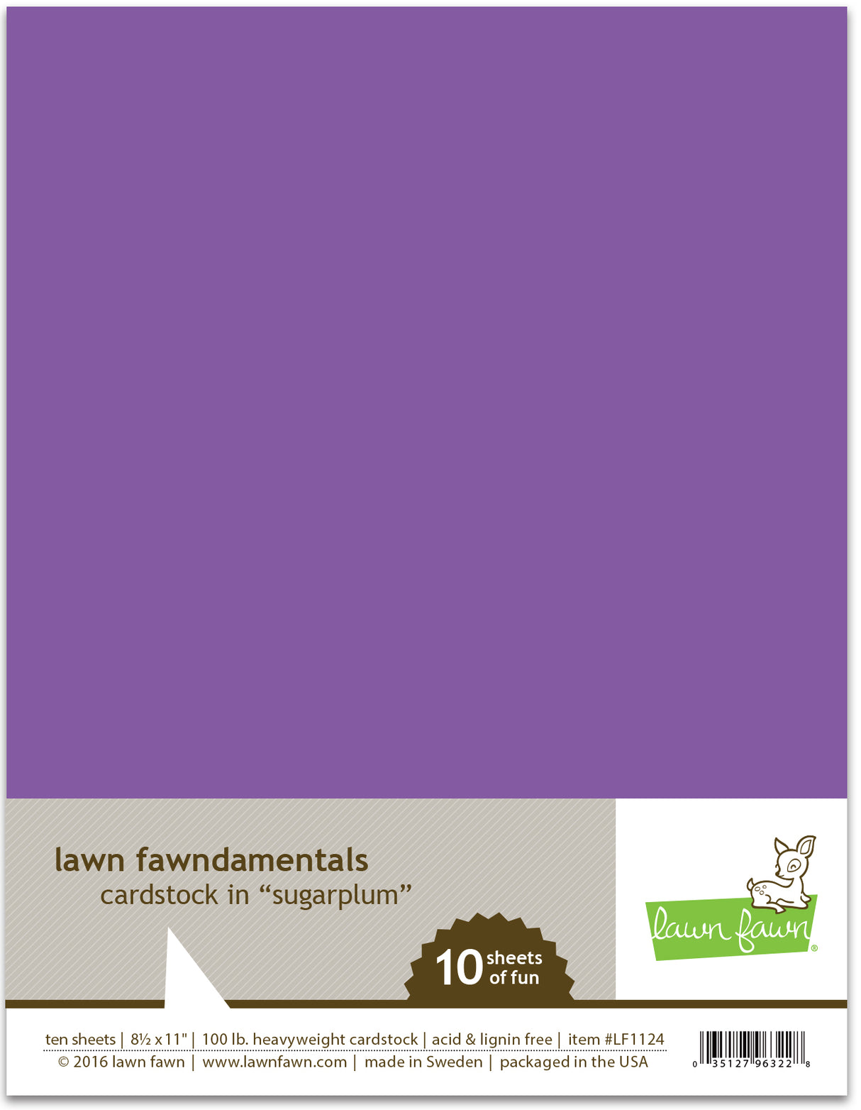 sugarplum cardstock
