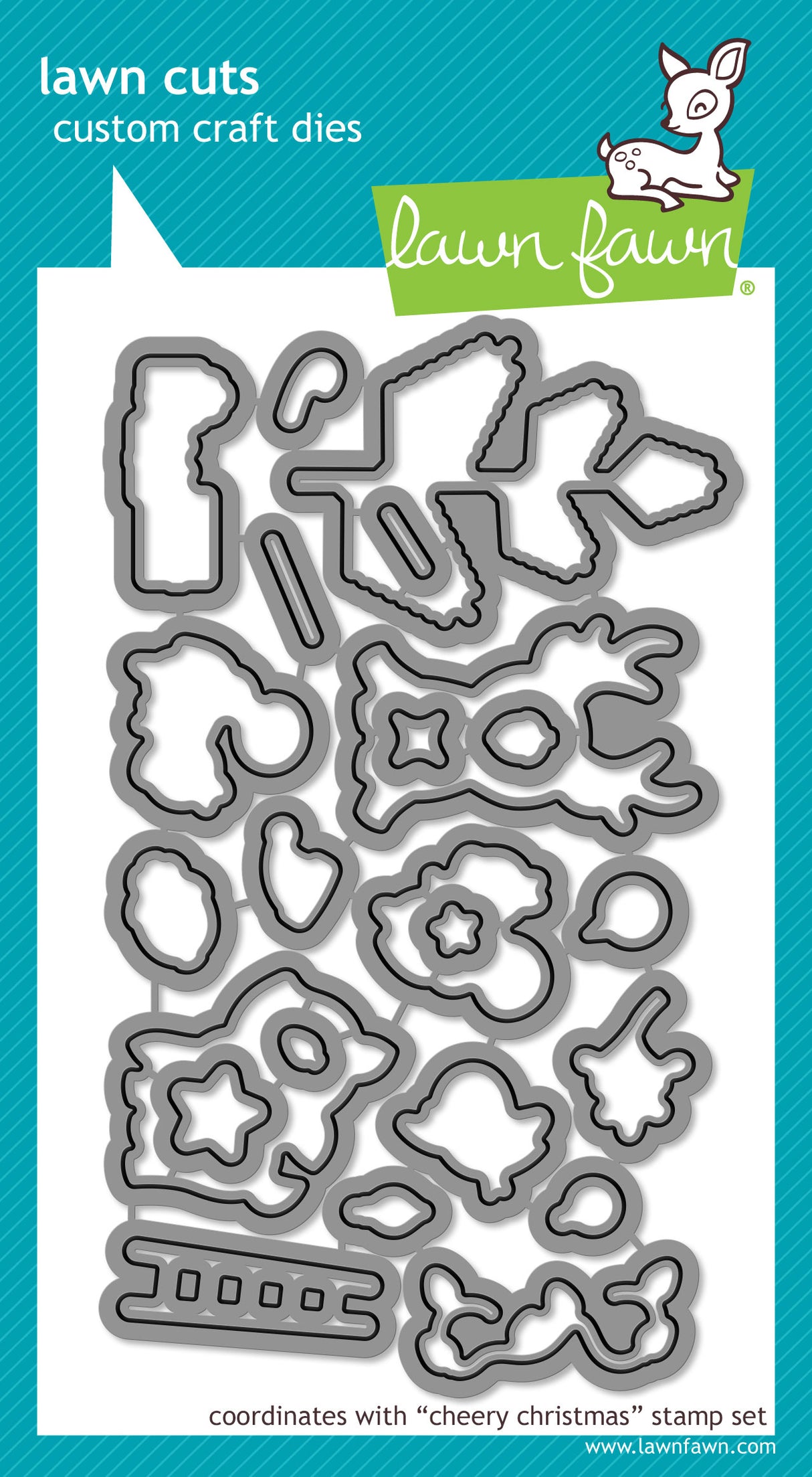 cheery christmas lawn cuts