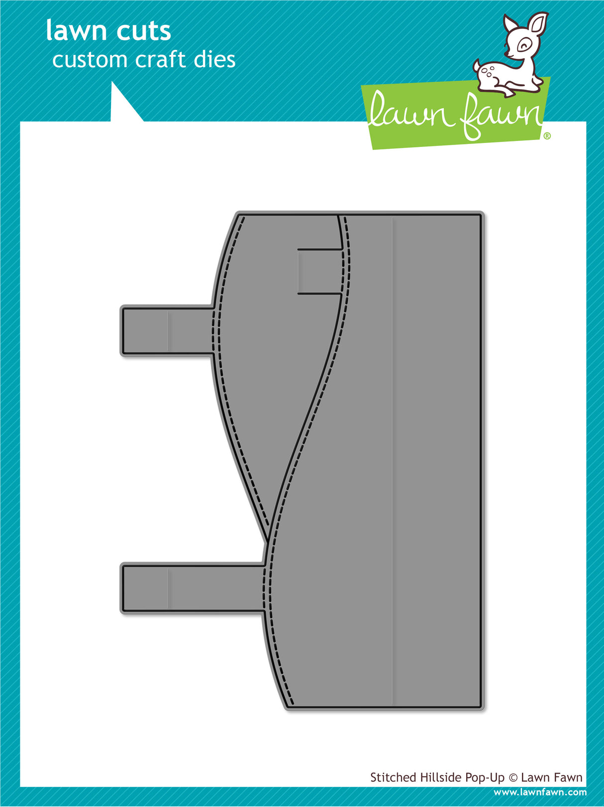 stitched hillside pop-up