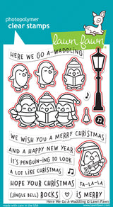 here we go a-waddling lawn cuts