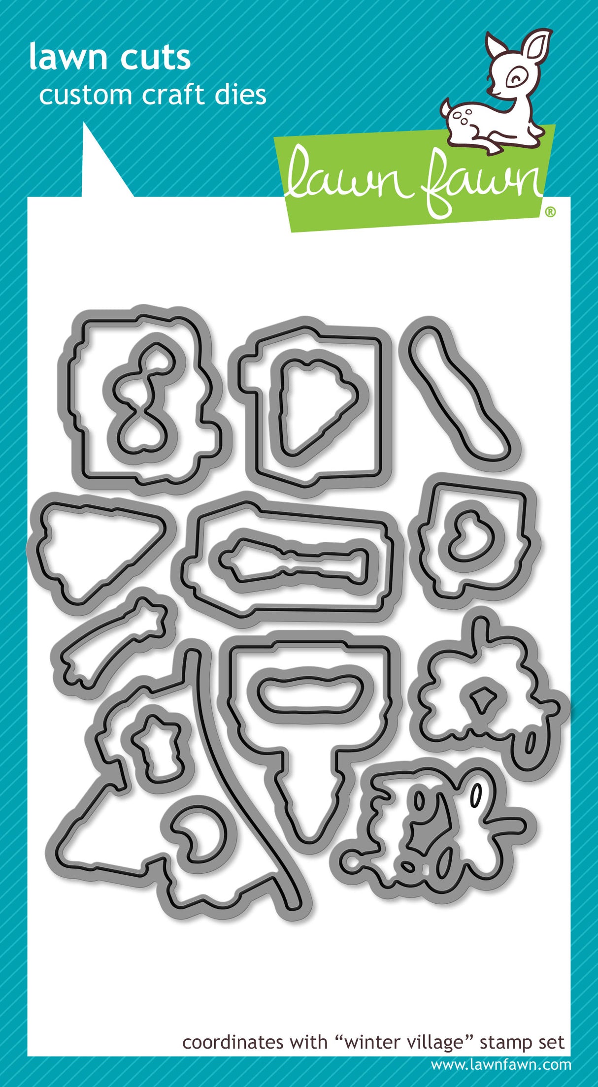 winter village lawn cuts