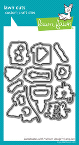 winter village lawn cuts