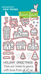 winter village lawn cuts