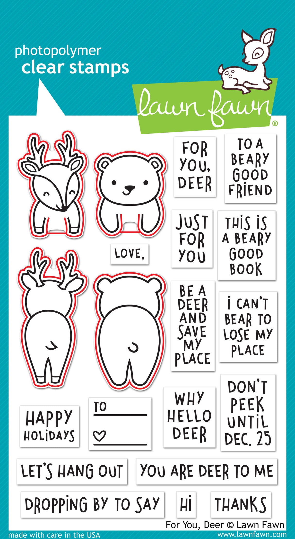 for you, deer lawn cuts