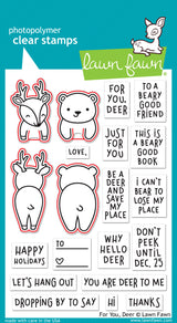 for you, deer lawn cuts