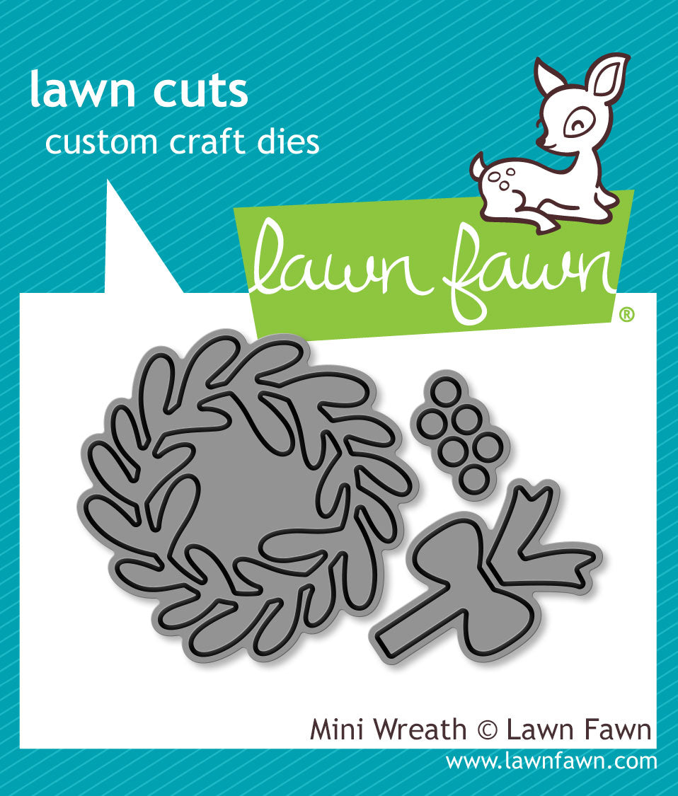 mini wreath – Lawn Fawn