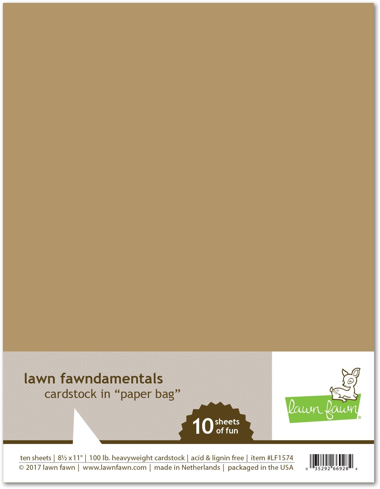 paper bag cardstock – Lawn Fawn