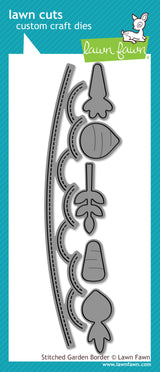 stitched garden border