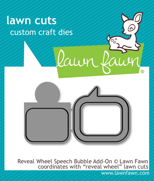 reveal wheel speech bubble add-on – Lawn Fawn