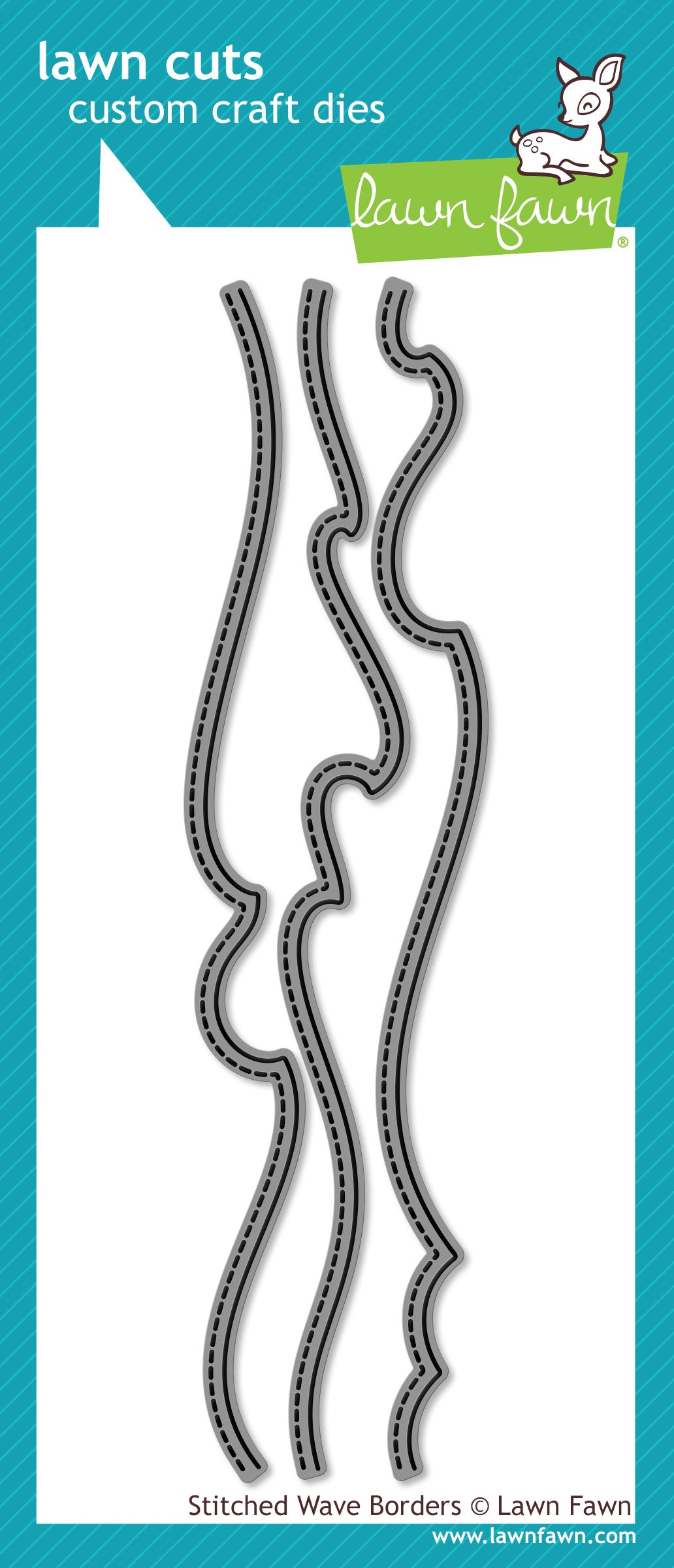 stitched wave borders