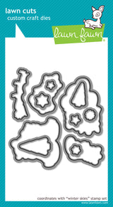 winter skies lawn cuts