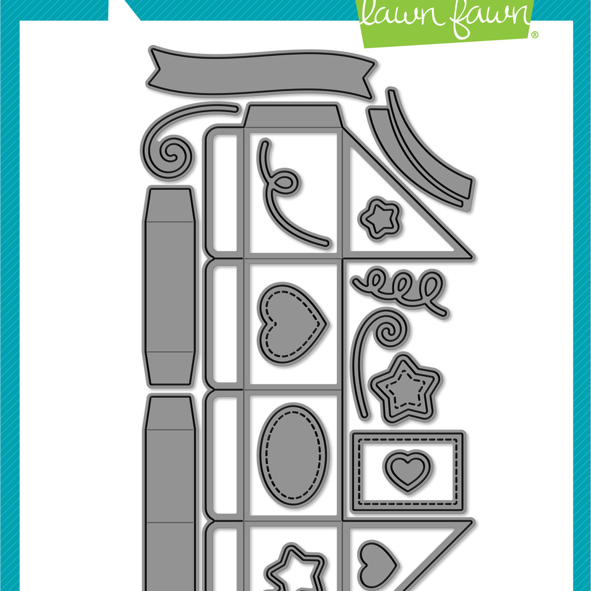 mini pop-up box – Lawn Fawn