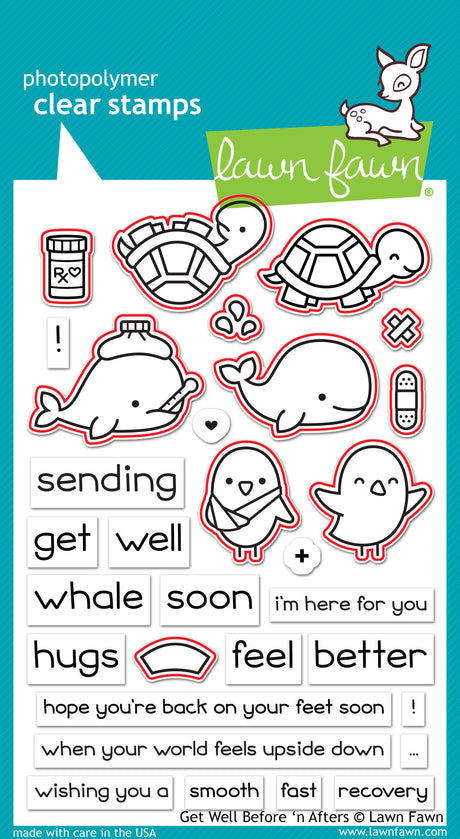 get well before 'n afters lawn cuts