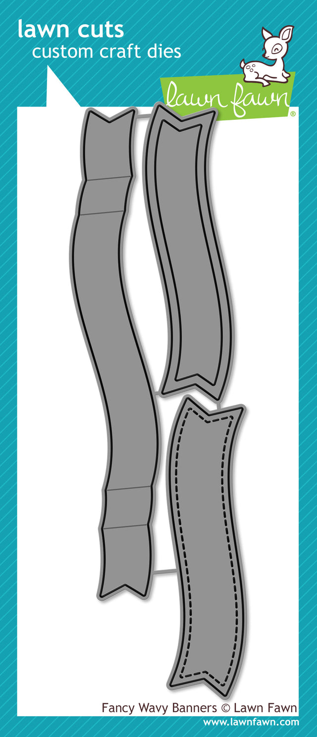 fancy wavy banners – Lawn Fawn