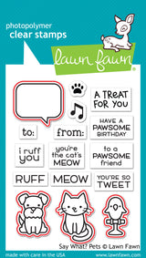 say what? pets lawn cuts