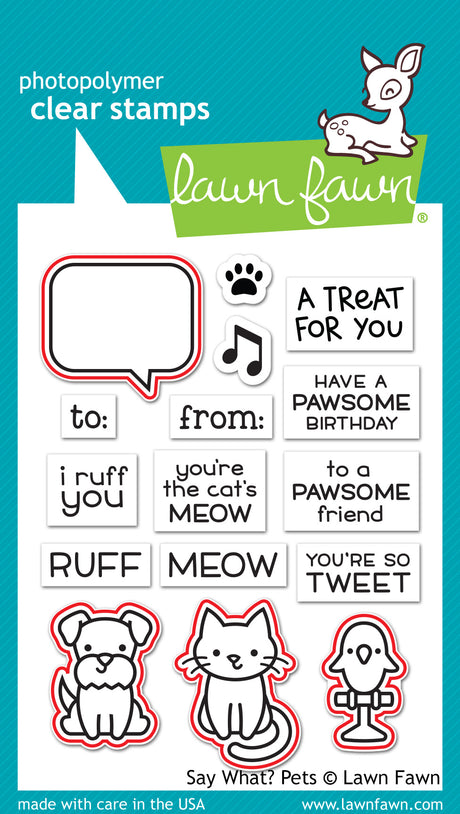 say what? pets lawn cuts