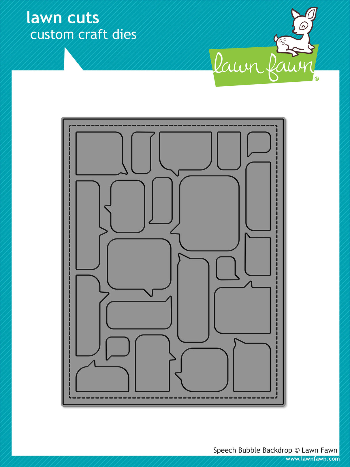 speech bubble backdrop