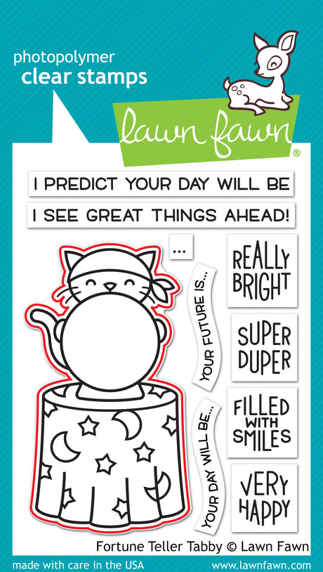 fortune teller tabby lawn cuts