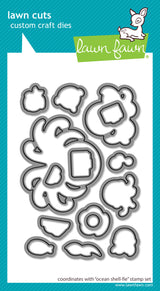 ocean shell-fie lawn cuts