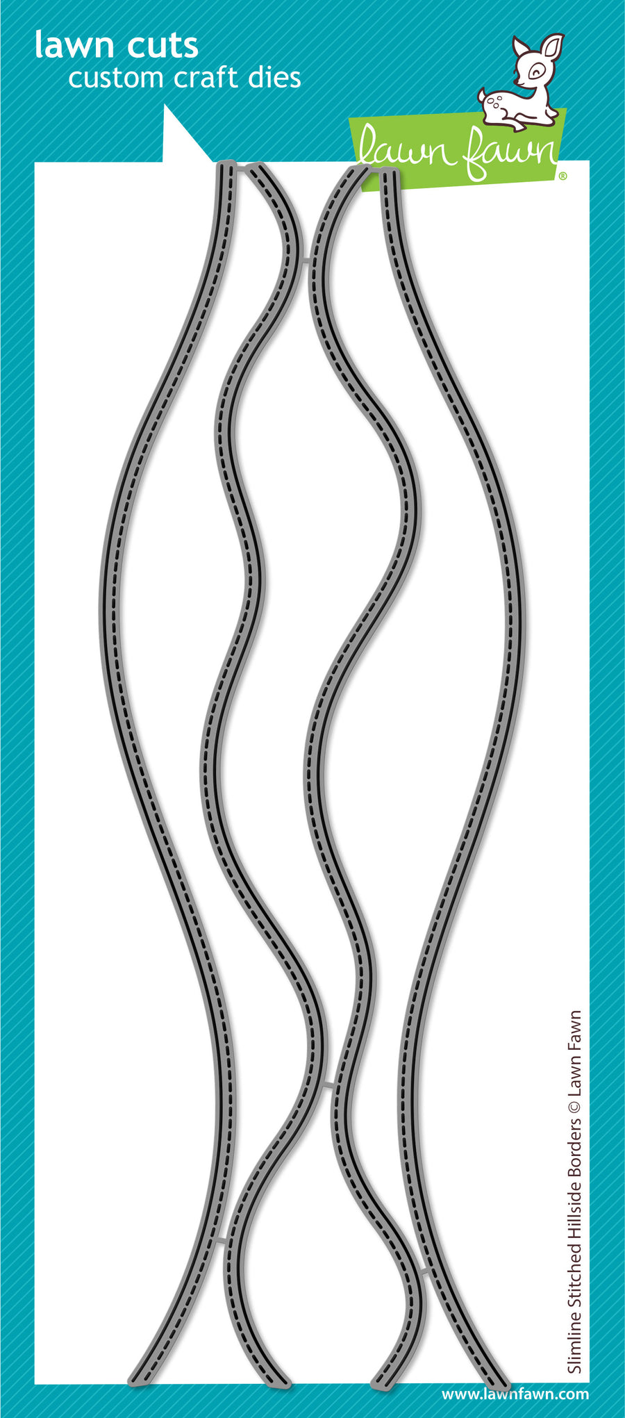 slimline stitched hillside borders – Lawn Fawn