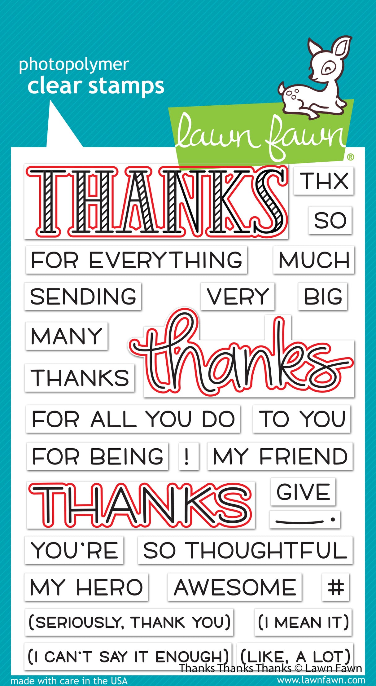 thanks thanks thanks lawn cuts