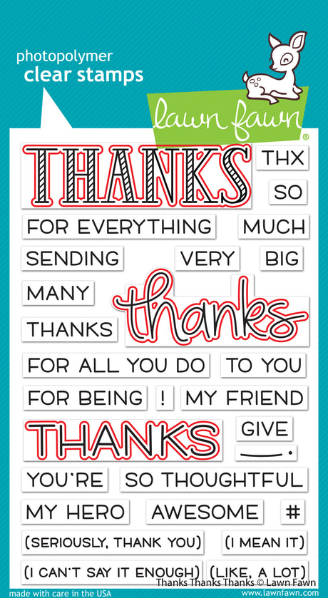 thanks thanks thanks lawn cuts