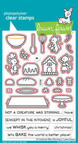 a creature was stirring lawn cuts