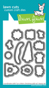car critters christmas add-on lawn cuts