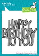 giant happy birthday to you