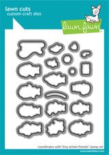 tiny winter friends lawn cuts