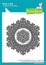 magic iris snowflake add-on